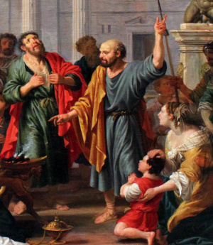 Paul and Barnabas at Lystra