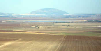 The Valley of Jezreel near Megiddo