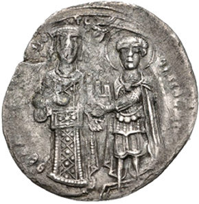 Coin of Theodore Komnenos Doukas, Emperor of Thessalonica
