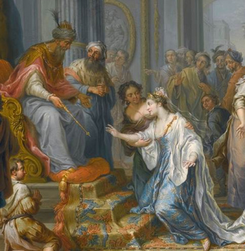 Esther before Ahasuerus