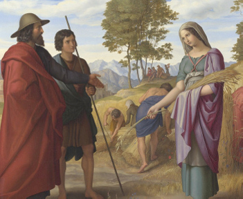 Ruth in Boaz's Field