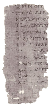 Titus 1:11 - 15 on Papyrus
