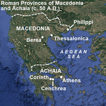 Roman Provinces of Macedonia and Achaia