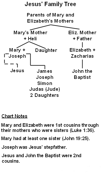 The Family Tree of Jesus Chart