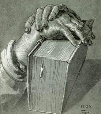 Hand Study with Bible