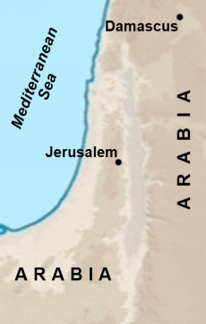 Map of Arabia