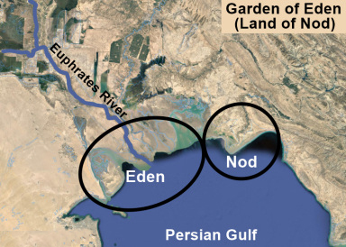 Garden of Eden Location