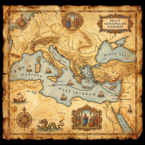 Apostle Paul Maps