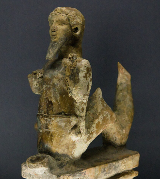 Statue of pagan god Baal from Phoenicia